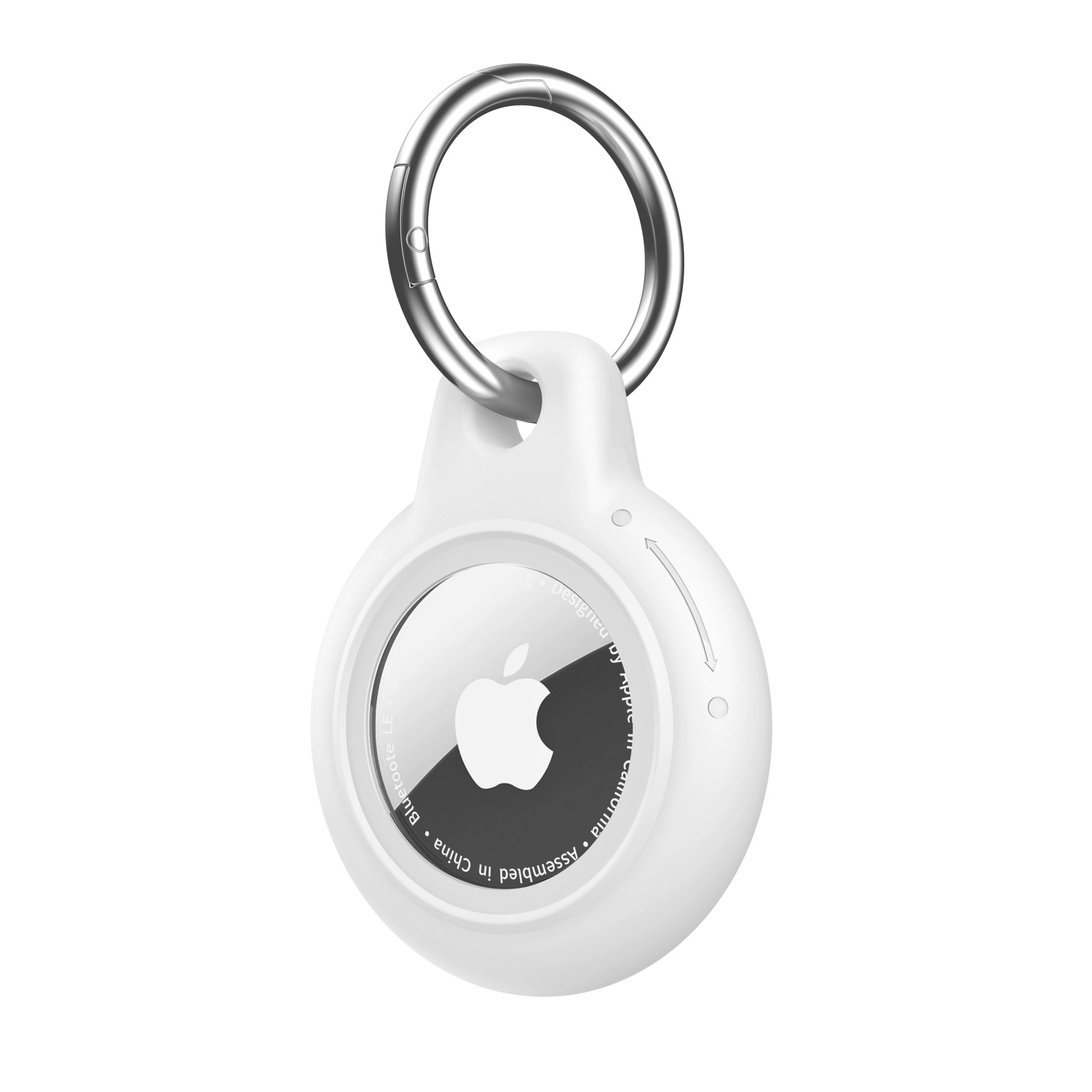 Защитный чехол для Apple AirTag из ПК, поворотный snap, против потери, тройная защита AirTag2