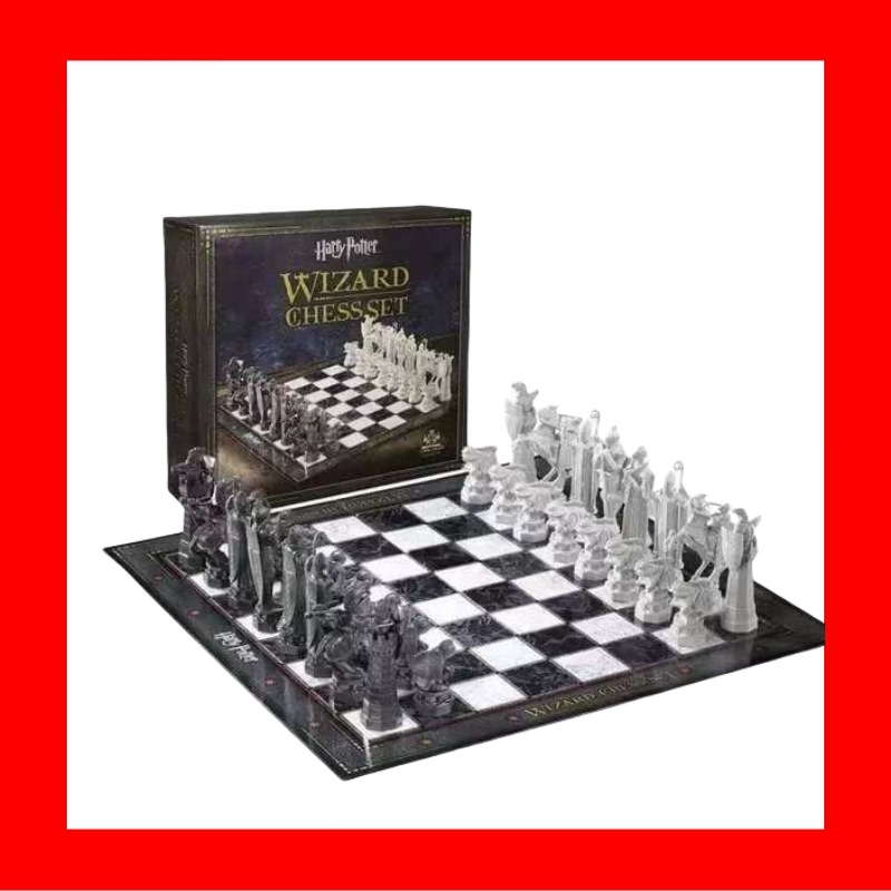 Harry Potter Wizard Chess Hogwarts Chess Wizard Chess Castle Badge Playing Card Gift