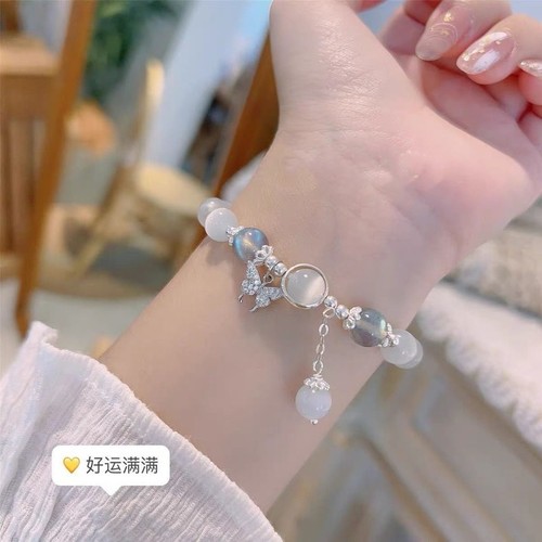Dopamine Colored Ceramic Starfish Bracelet Niche Ins Design Bracelet Best Friend Versatile DIY Handmade Jewelry for Women Wholesale