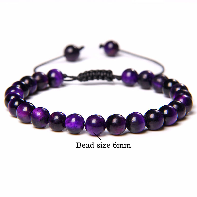 11g Weight Bracelets Classification 1 Piece Quantity Daily Occasion Tiger Eye Material Gradient Color Pattern Unisex Gender Beaded Design Fashion Style 1 Piece Fashion Gradient Color Tiger Eye Beaded Bracelets 14