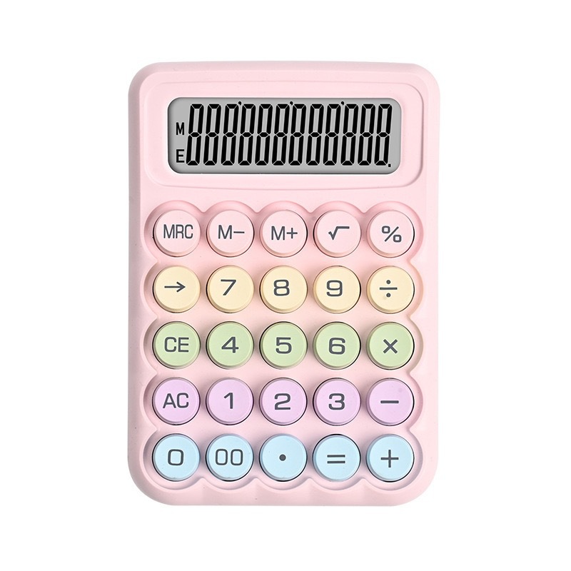 Teclado mecánico de color macarón calculadora multifuncional de dopamina popular computadora especial para estudiantes