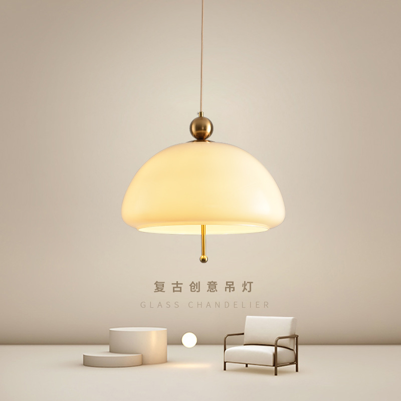 Comedor flor capullo candelabro crema cristal francés retro dormitorio salón bar lámpara cafetería tienda de Internet celebridad tienda lámpara