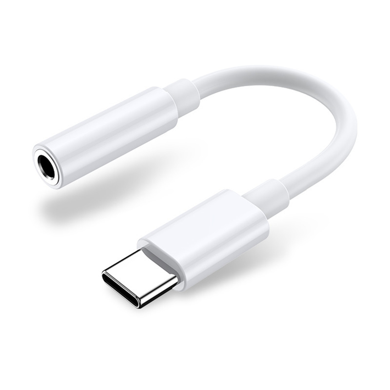 Aplicable a Apple Huawei adaptador de cable adaptador de auriculares Tipo-c a 3,5 llamada Bluetooth ventana emergente de audio