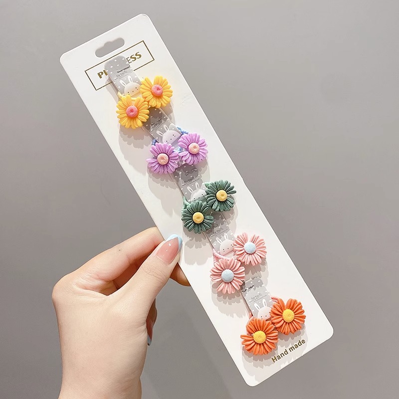 Los niños de dibujos animados oso banda de goma banda de pelo no duele el Pelo elástico bebé lazo banda de pelo de tamaño pequeño cuerda de pelo femenino