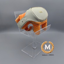 亚克力颈部按摩仪展示台颈椎按摩器陈列架美容仪器展示支架=