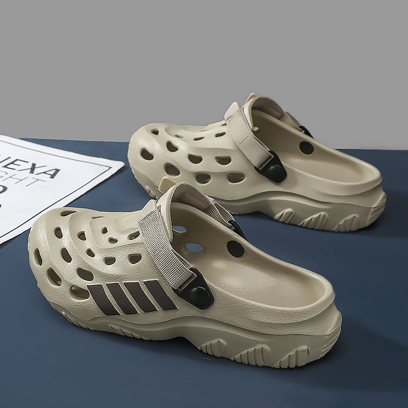 2026 Spring and Summer New Style Non-Slip Breathable Sandals with a Stepping-On-Clouds Feel, Quick-Drying Men's Outdoor Beach Casual Shoes