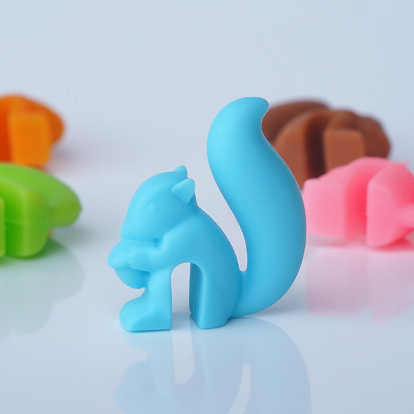 Macaron cute snails pine squirrel silicone tea buns gathering cups…