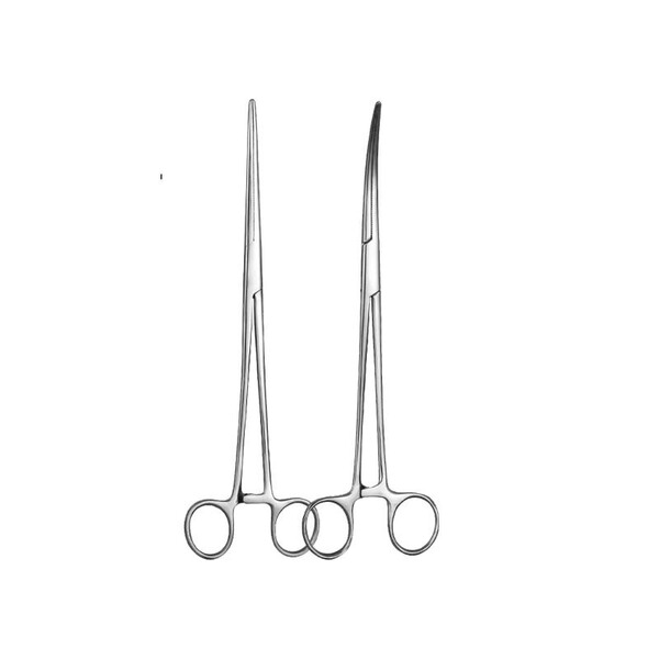 Medical hemostatic forceps straight elbow mosquito-type three-speed…