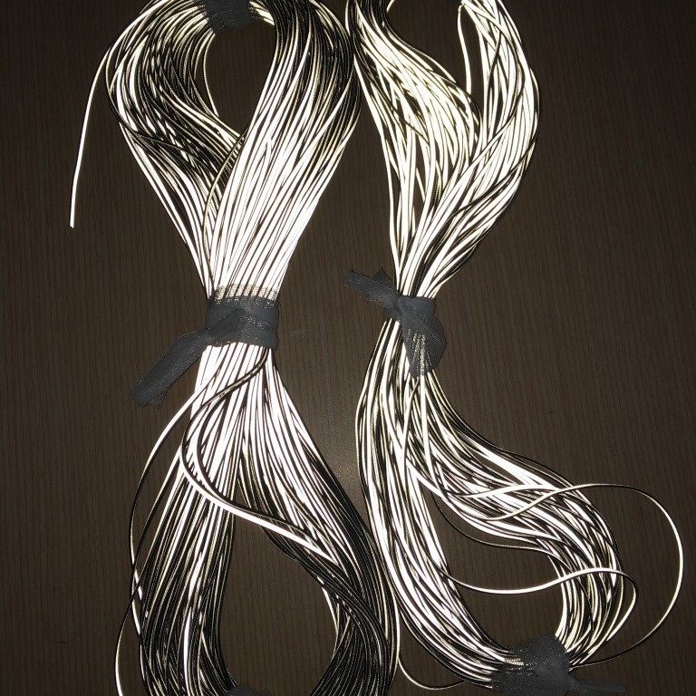 反光线 反光电线 反光耳机线 各种反光材料厂家