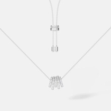 [杨紫同款]A家多圈pm小蛮腰项链轻奢气质首饰送女生礼物