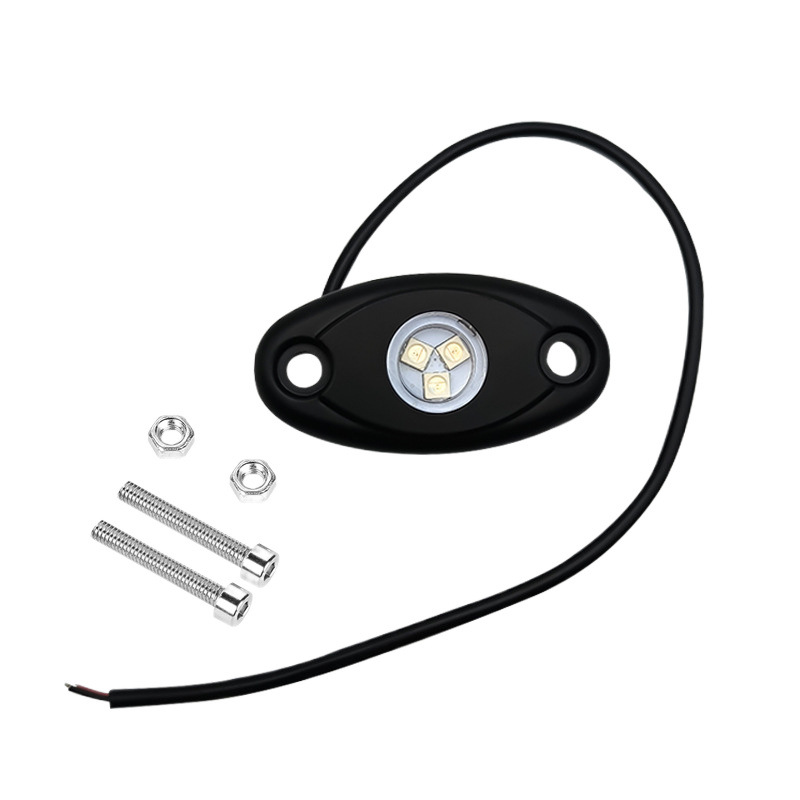 lámpara de chasis de automóvil LED siete colores chasis lámpara de modificación de aleación de aluminio tanque todoterreno lámpara de red image 6