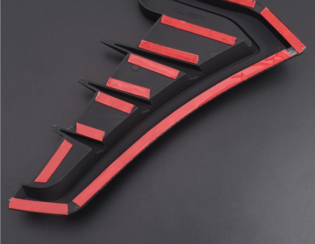Car Simulation Shark Gill Fender Wing Modification Car Sticker Shark Fin Decorative Sticker Sealing Sticker Dropshipping