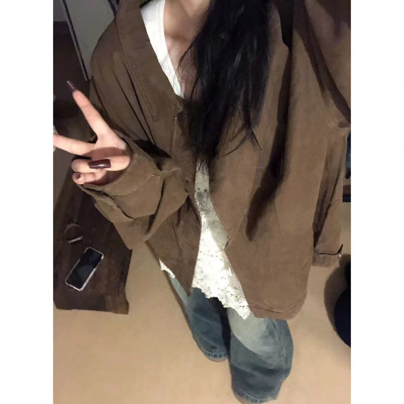 衬衫女内搭叠穿夏季薄款宽松显瘦多巴胺长袖薄款衬衣外穿开衫|undefined