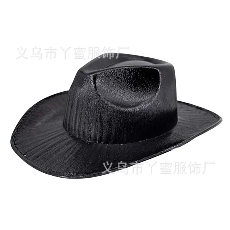Fabricantes de sombreros de vaqueros coloridos de fiesta, sombreros fluorescentes, sombreros de perlas, sombreros de vaqueros coloridos de Halloween