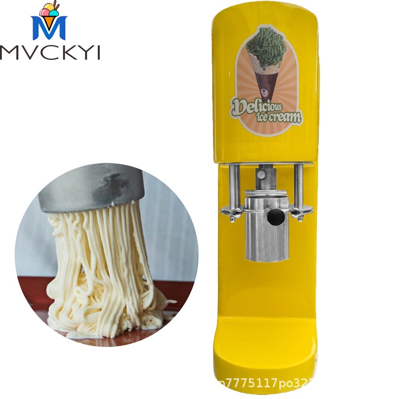 Convenient Ice Cream Machine Small Spaghetti Ice Cream Spaghettial Pistacchio Ice Cream Machine