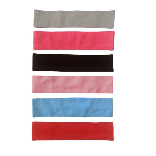Summer Fitness Running Sweat Band for Men Seamless Sports Headband for Women Yoga Sweat Towel Anti-Slip Hair Tie