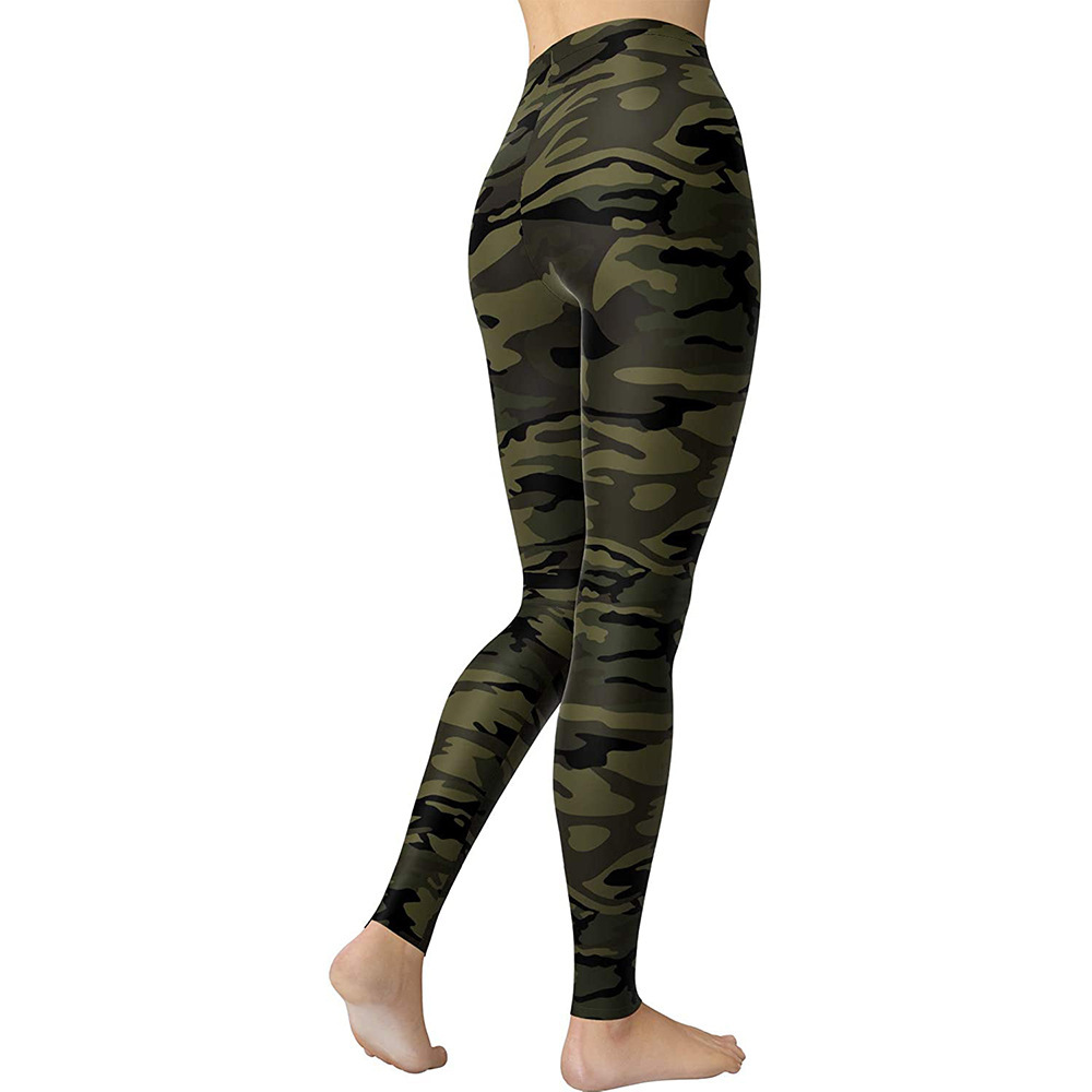 nihaostyle ropa al por mayor estampado de leopardo apretado estiramiento deportes yoga pantalones casuales NSYIC66816