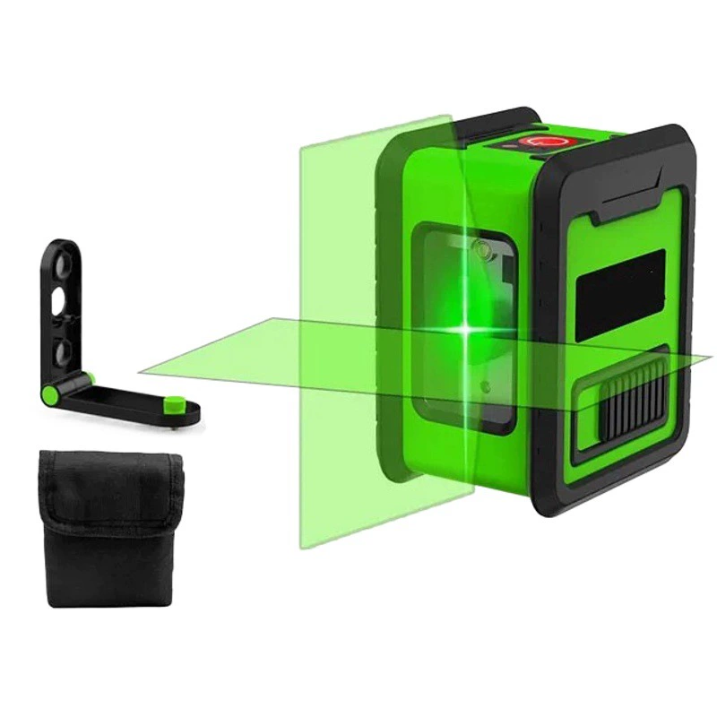 Трансграничный 2-линейный лазерный уровень, ультра-зеленый уровень света, уличный сильный свет, специальный 2-линейный измеритель уровня, линейный ролик