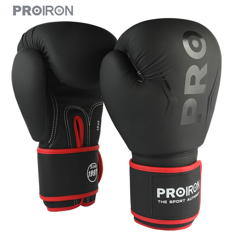 PROIRON Puliai Boxing Gloves Adult Sanda Fighting Sandbags Men and Women Muay Thai Martial Arts Taekwondo Training