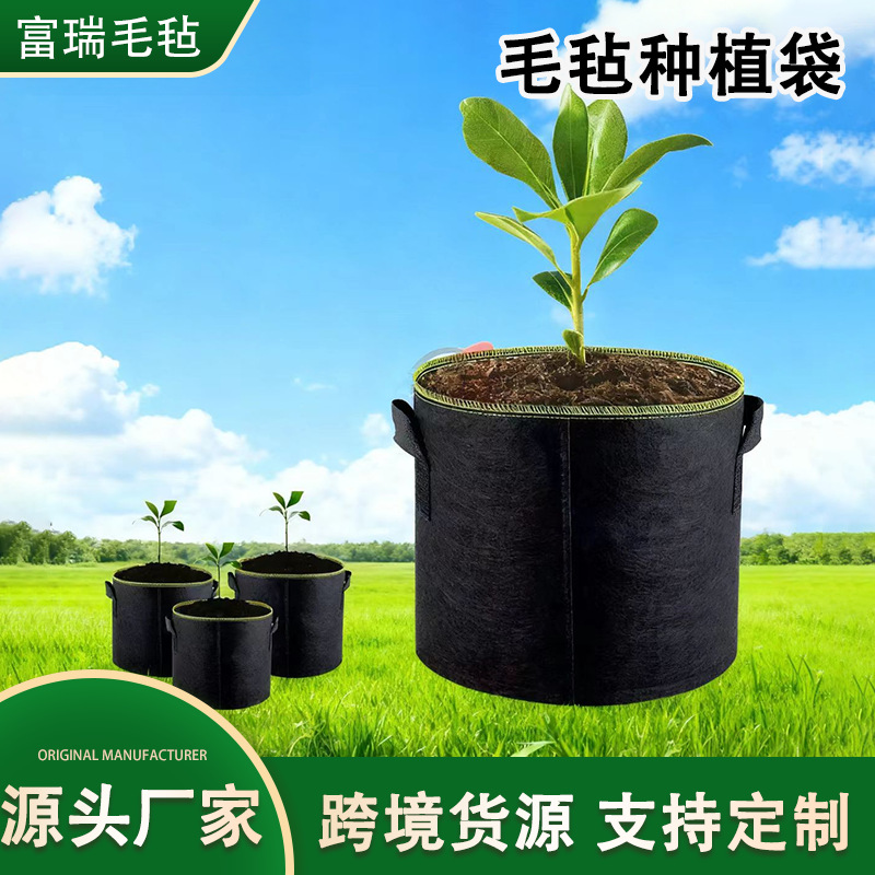 无纺布美植袋种植袋加厚阳台楼顶大号育苗袋蔬菜种花种植果树袋子