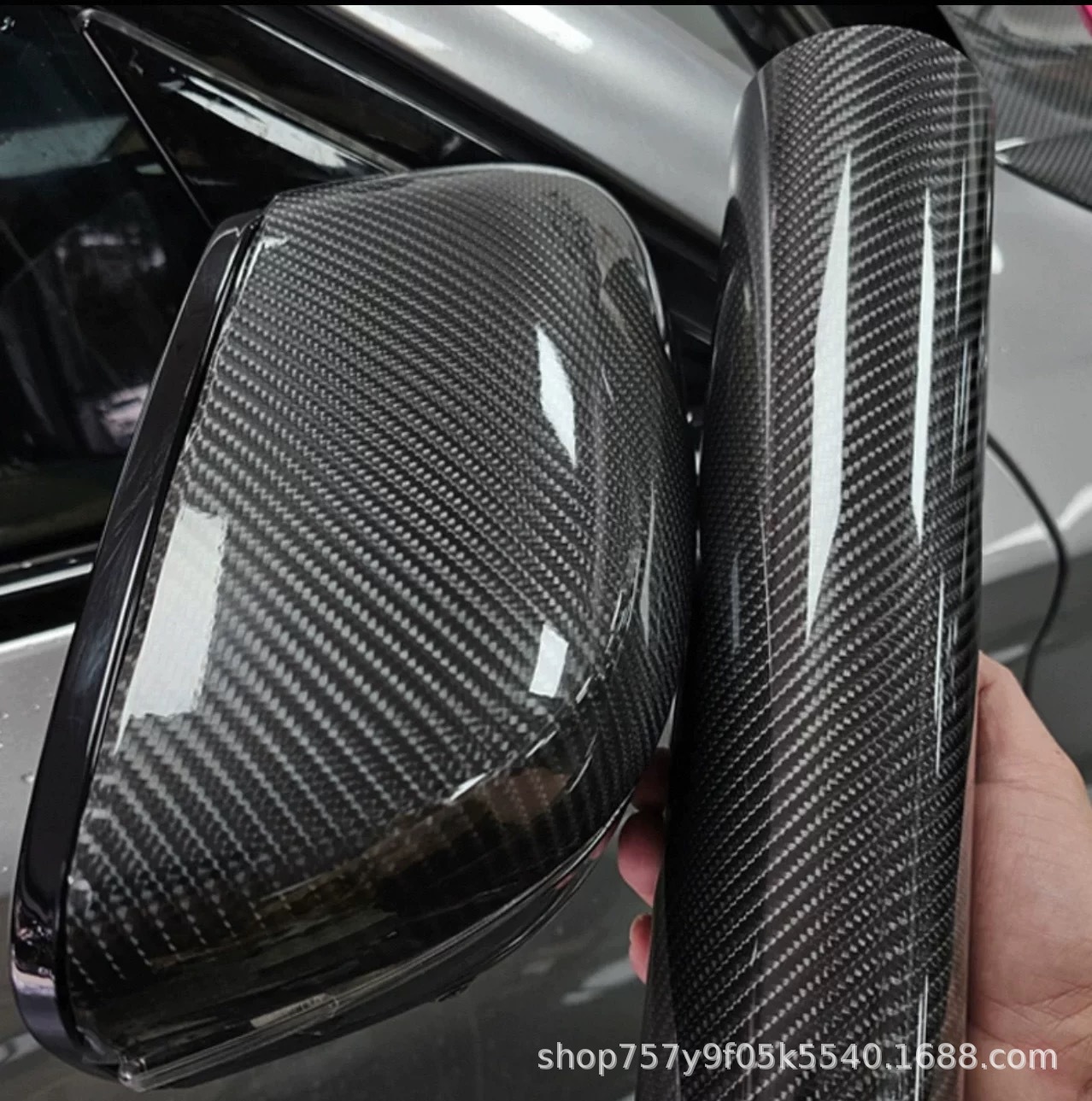 Car Carbon Fiber Film Imported Tpu Color Changing Film High Gloss 5D Paint Protective Film Carbon Fiber Self-Healing Film Ppf