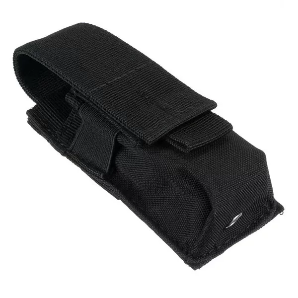 Outdoor M5 Tactical Flashlight Bag, Small Hanging Bag, Military Fan Gear Small Bag, Molle Accessory Bag, Hiking Camouflage