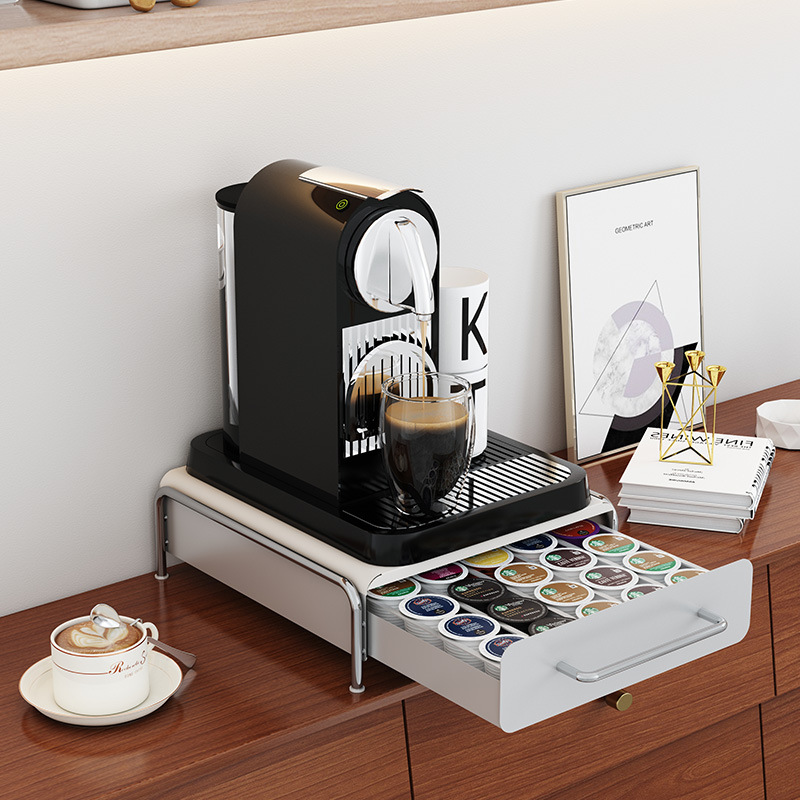 Coffee Capsule Coffee Machine Storage Rack Han Cheoljese Storage Box Specialized Factory Can Be Ordered and Made