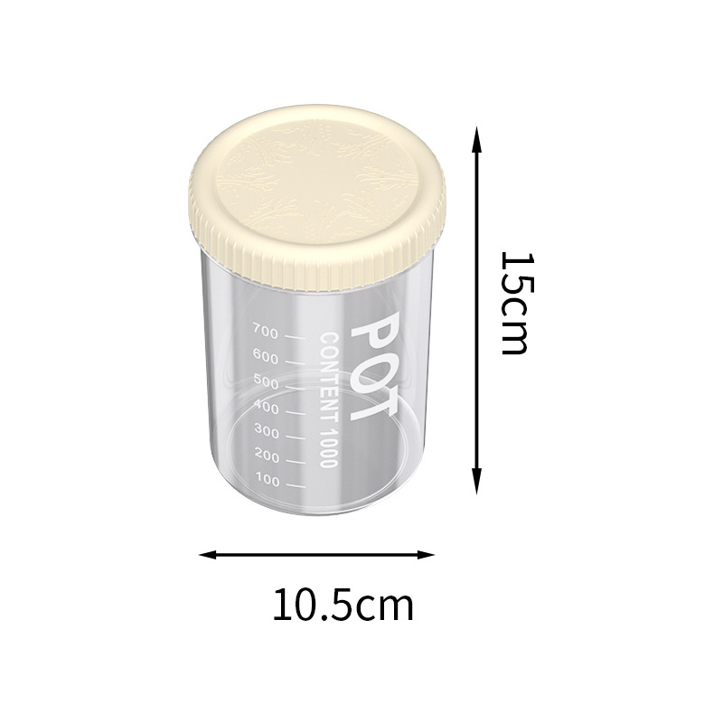 1000 мл крем-белого цвета