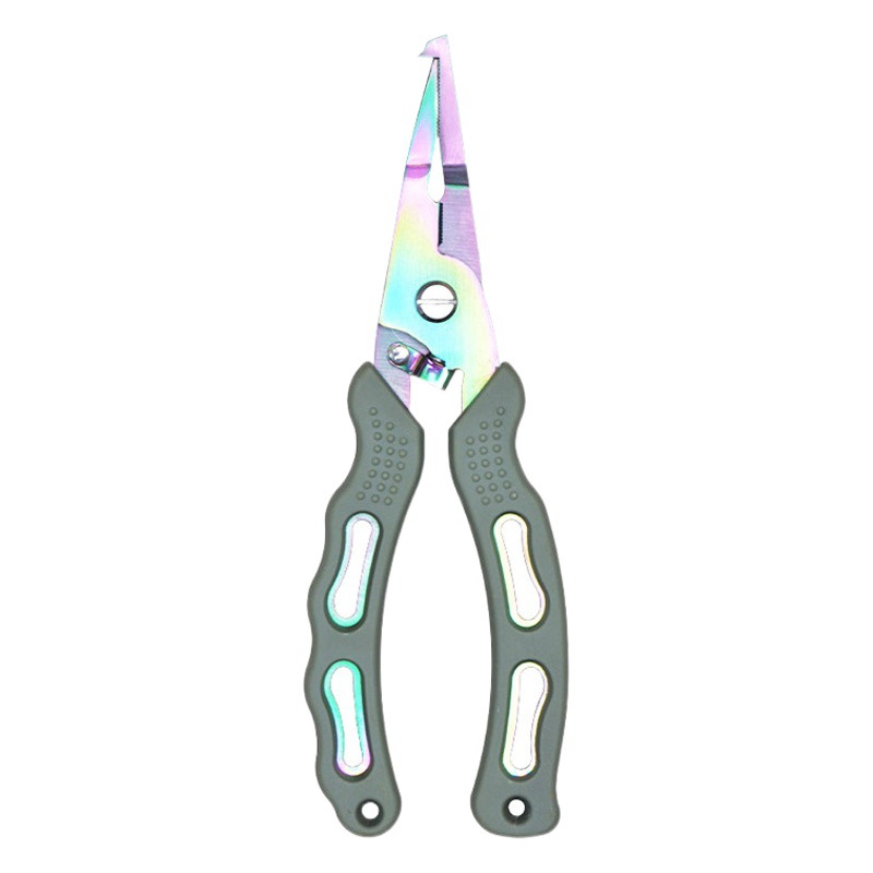 Large High-Precision Lure Pliers Stainless Steel Hook Picking and Loop-Control Fish Pliers Multi-Functional European and American Fishing Pliers Tool