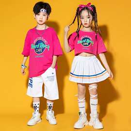 六一儿童啦啦队演出服幼儿园班服表演服街舞潮服小学生拉拉操