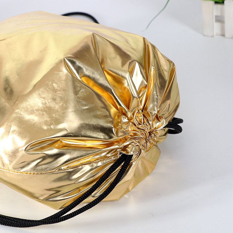 Bolsa de cordón de poliéster de fábrica bolsa de cordón de logotipo bolsa de almacenamiento mochila de deportes al aire libre bolsa de cordón al por mayor