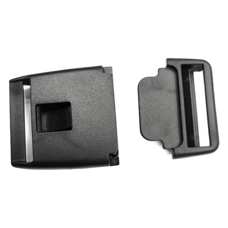 Manufacturer 20~38mm Plastic Flat Push Buckle, Square Belt Push Opening Buckle, Luggage Accessories Direct Supply