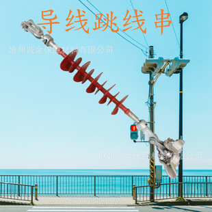 35KV 110KV single duplex conductor jumper string power duplex high voltage suspension jumper hardware string