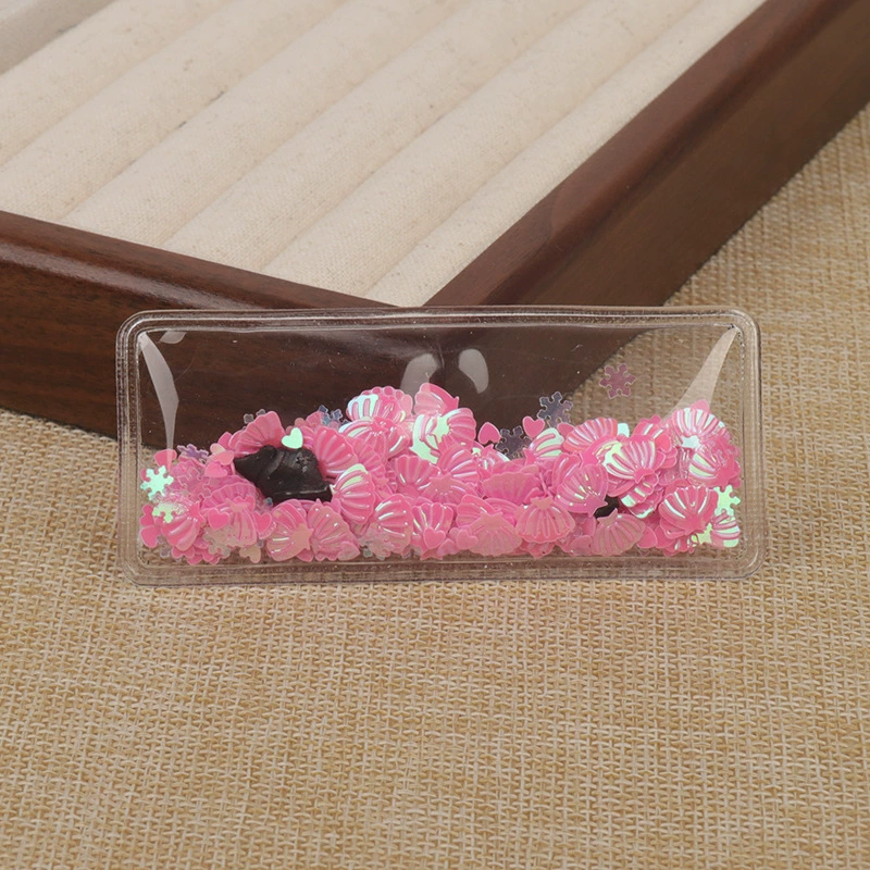 Handmade Nail Sequins Hair Accessories - 8cm Colorful Cloth Decorations, Direct from Factory
Ручные пайетки для волос - 8см красочные тканевые украшения, прямо с завода