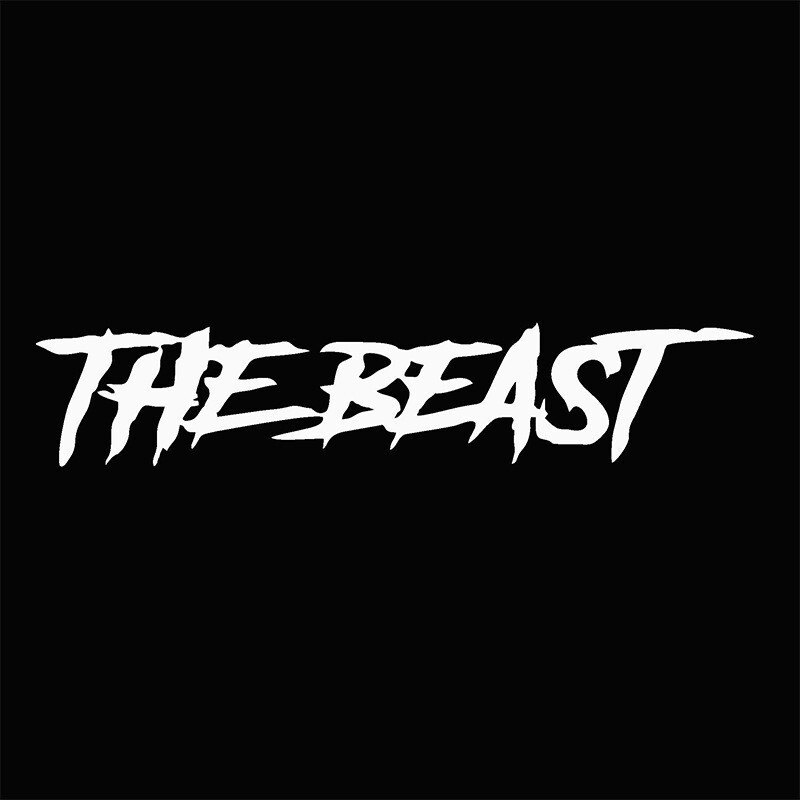跨境爆款THE BEAST野兽个性创意车贴装饰车身玻璃装饰贴亚马逊|undefined