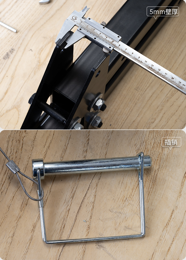 Car rear bicycle rack, single-arm bicycle rack, suspension bicycle rack, American-style plug-in bicycle rack