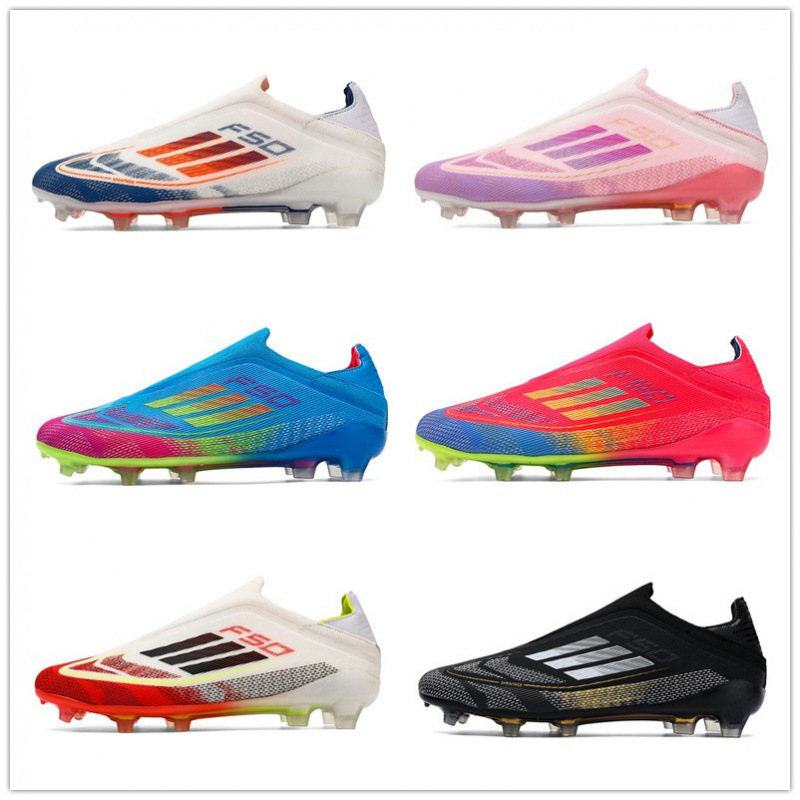 Zapatos de Fútbol con Tacos para Niños de TPU Ligeros y Flexibles para Césped Natural y Artificial