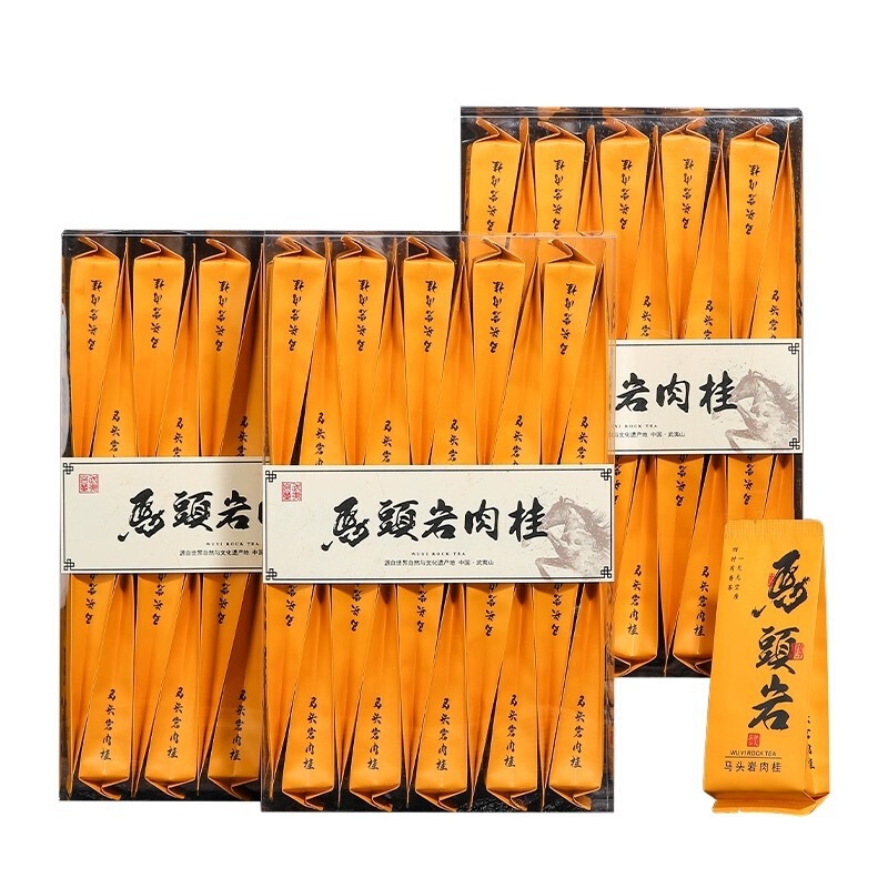 本物の武夷山肉桂岩茶 正岩桂皮濃香タイプ特級馬頭岩茶葉500g高級包装|undefined