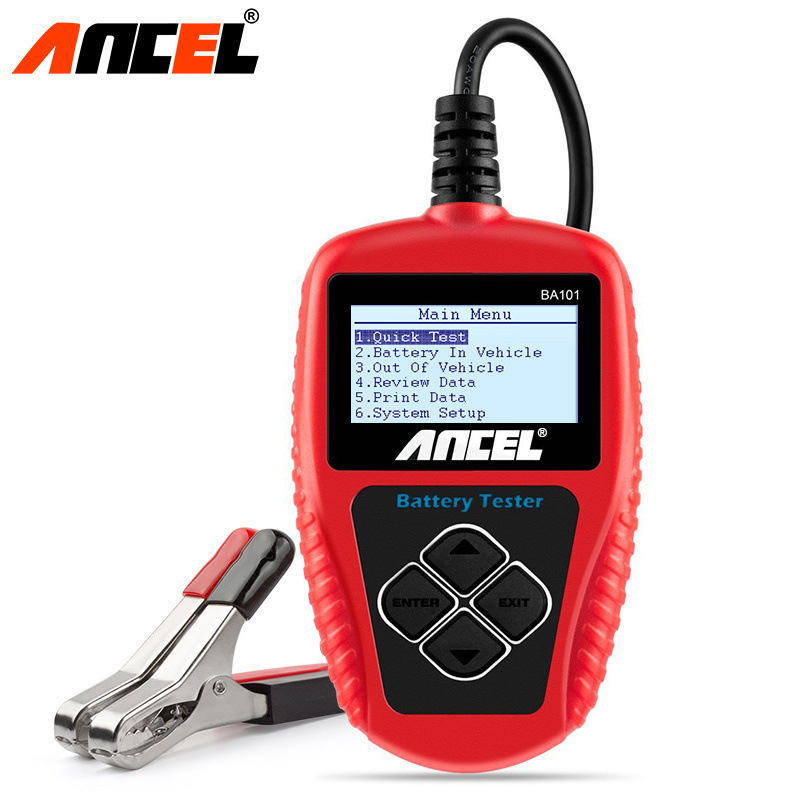 Ancel BA101 BA101 12v Vehicle Battery Tester car Battery detector Ancel BA101 BA101 12v Vehicle Battery Tester car Battery detector