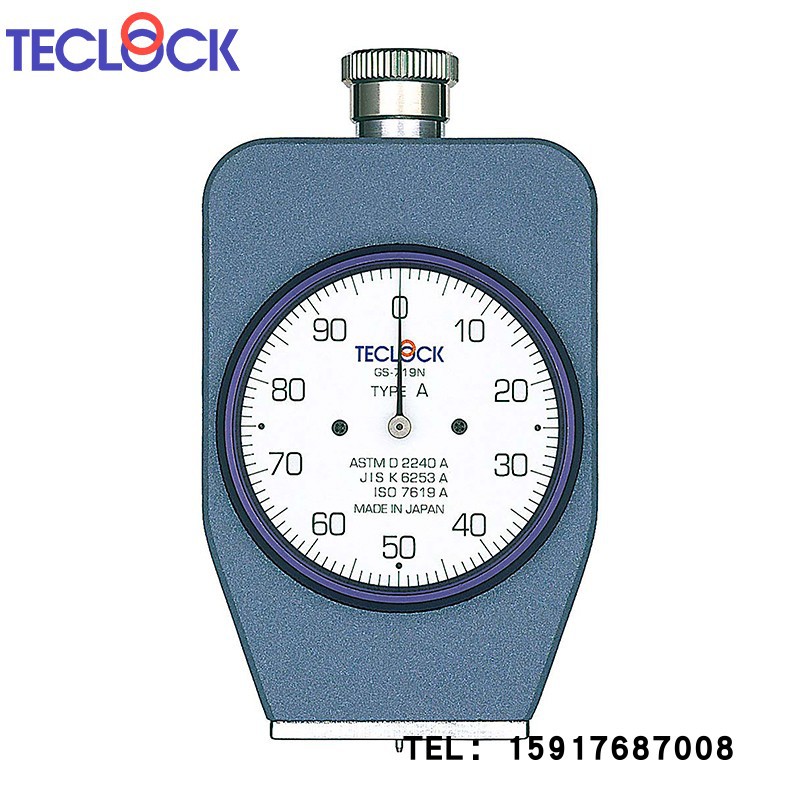 日本TECLOCK 得乐 GS-719N GS-719G橡胶硬度计