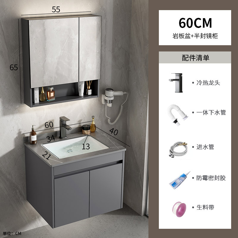 Mayorista espacio de aluminio tipo pared lavabo gabinete combinado cerámica baños de casa pequeña piscina lavabo hotel