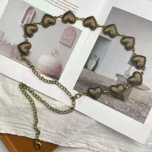 Этническая цепь с кисточками, трендовый пояс хип-хоп стиль, универсальный аксессуар, бохо стиль, этнический стиль, европейский стиль
