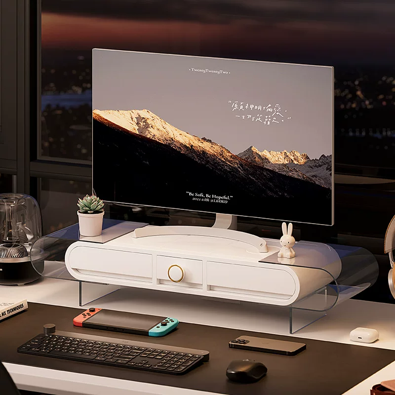 Laptop, LCD display, tubing, storage box