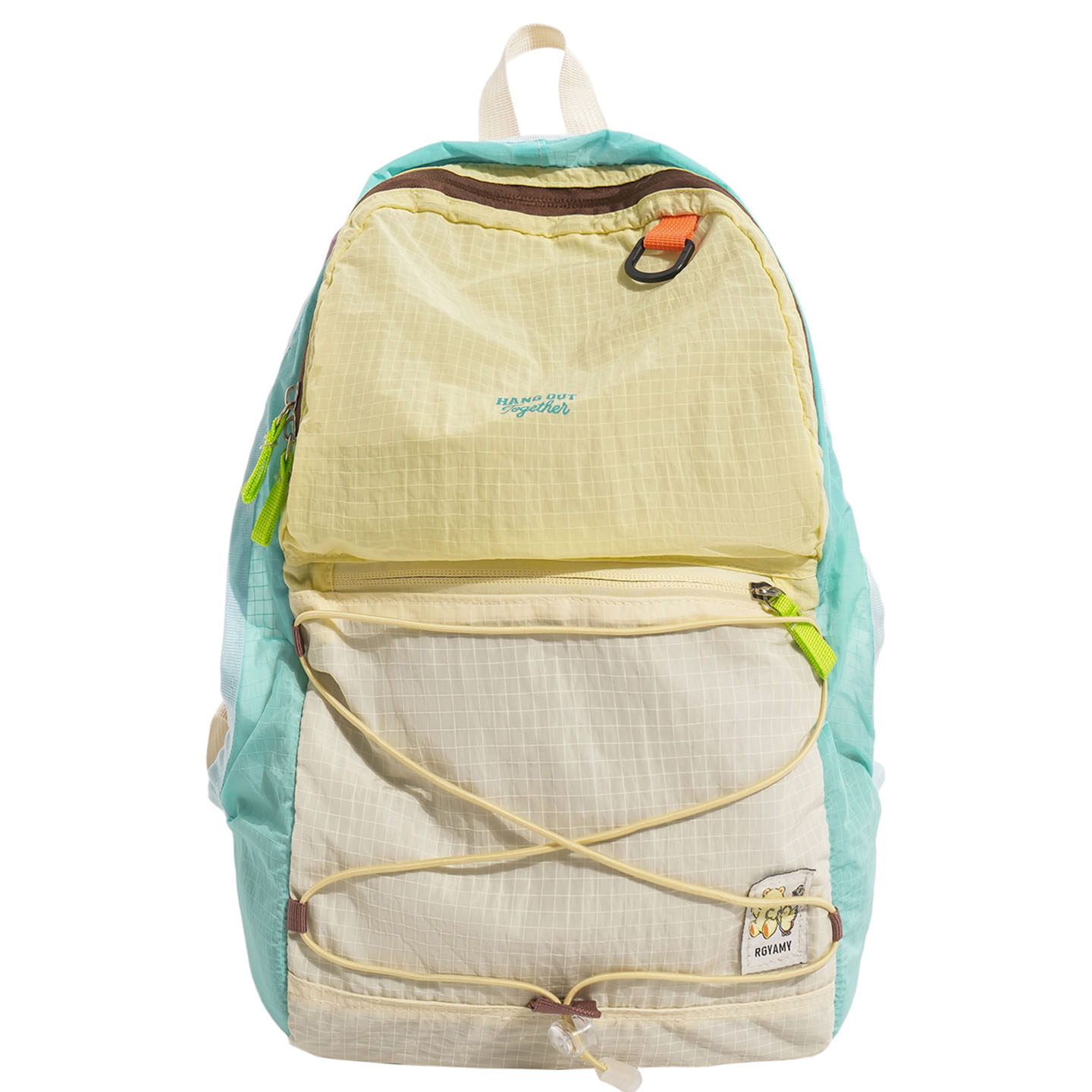 Hombres nuevos viajes de estilo de viento color de choque 2026 mochila ligera, bolso de montaña de gran capacidad, bolsillo al aire libre más ocio
