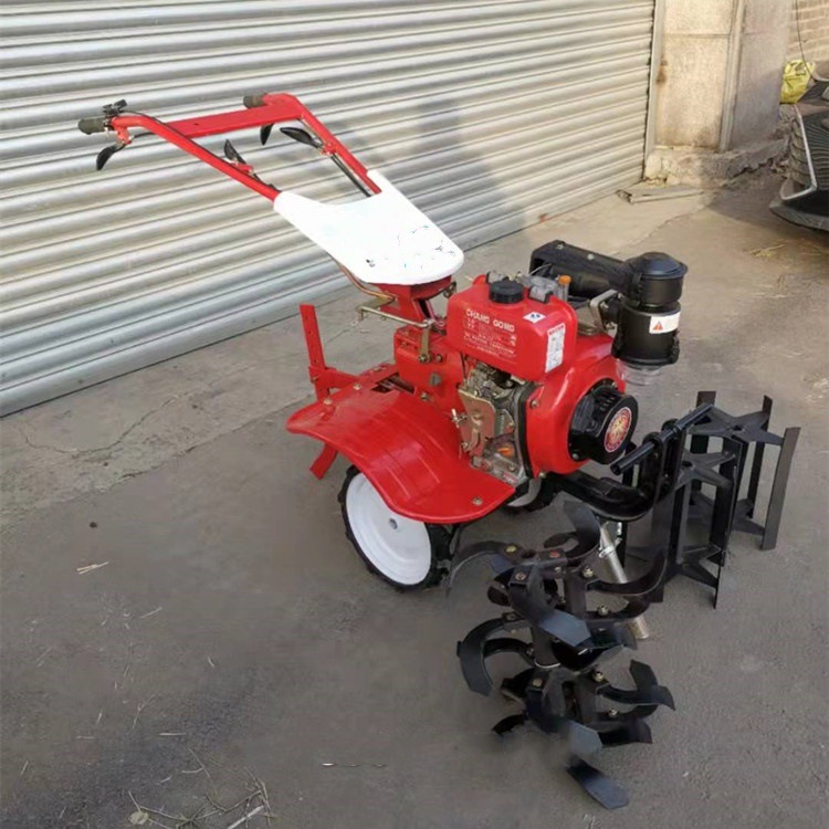 柴油汽油微耕机 多功能小型松土起垄除草翻土机 农田耕地旋耕机