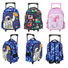 kindergarten fixed Draw bar box capacity light Two new pattern pull rod schoolbag Cool Integrated Backpack