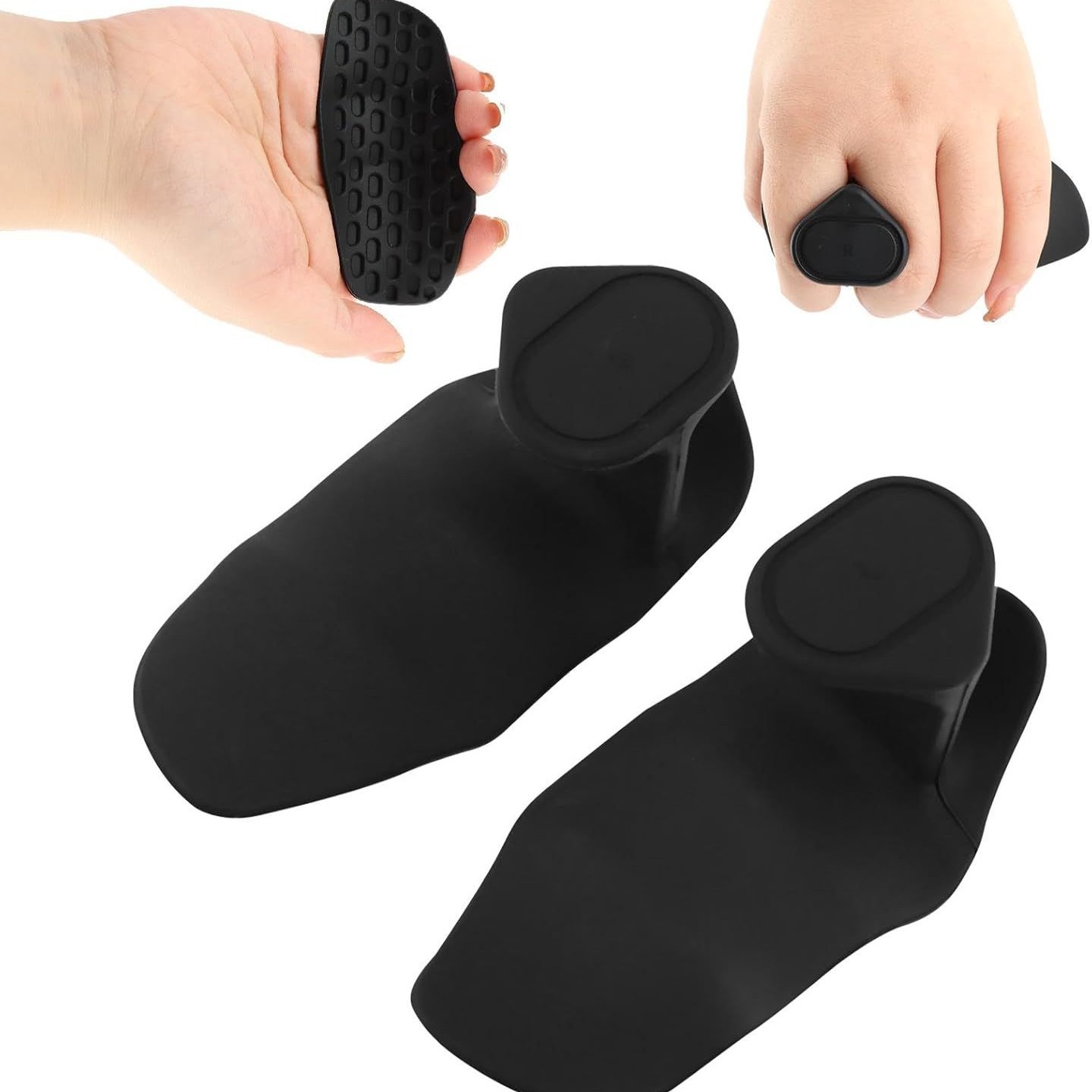 agarre de acondicionamiento de silicona entrenamiento de musculación muscular agarre de fuerza de entrenamiento protector de mano anti-capullo gimnasio entrenador de cabello