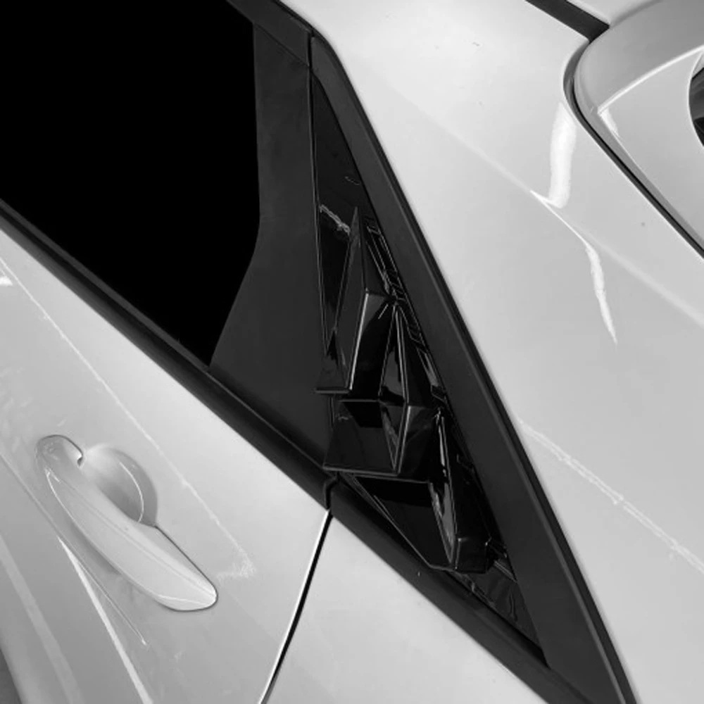 Fits 21-23 Hyundai Elantra 7th Generation Rear Window Louvers