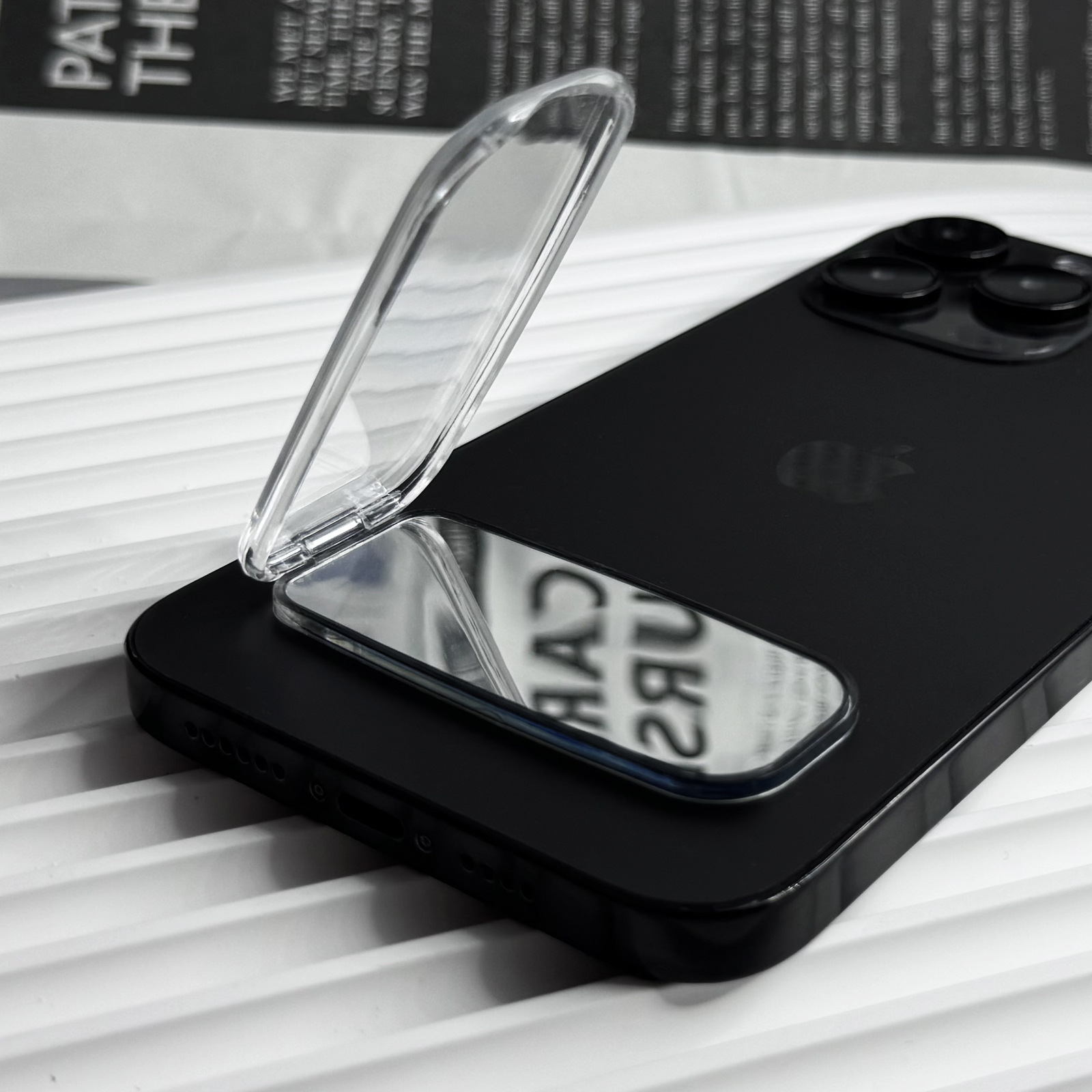New Transparent Acrylic Stand, Phone Back Adhesive Stand, Makeup Mirror Phone Stand, Phone Case Stand