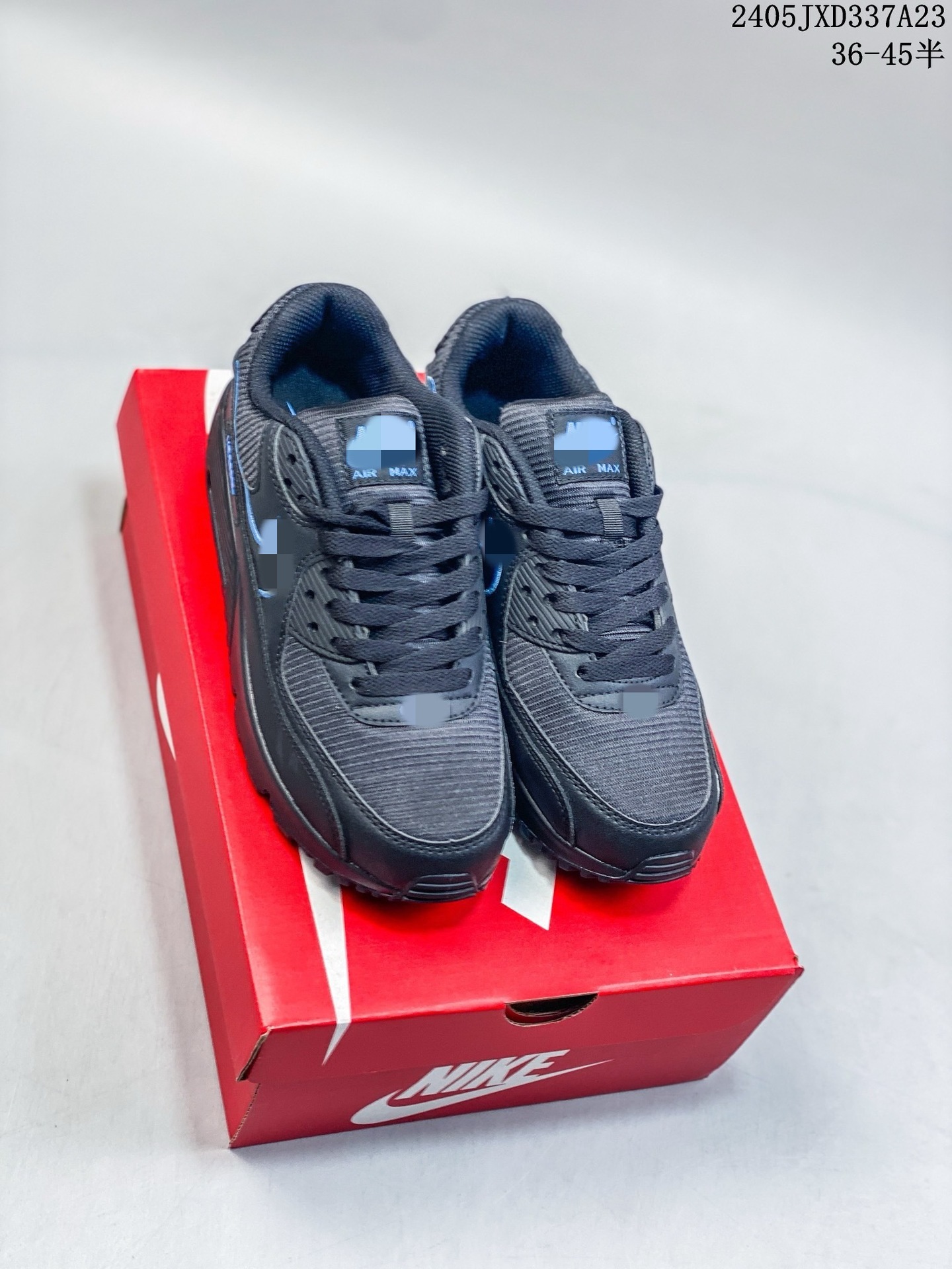 Black and blue mesh 36-47 / 36